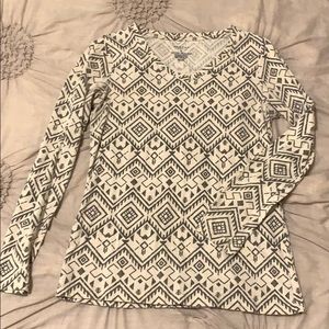Aztec Patterned Shirt